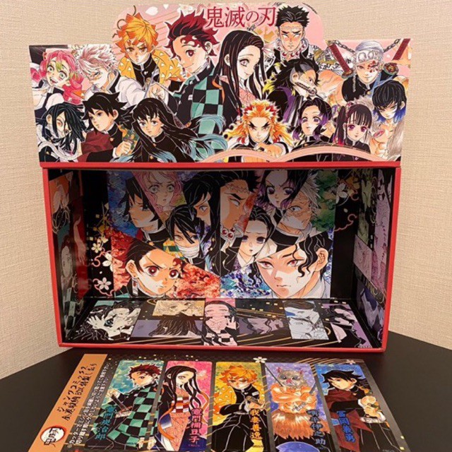 พร้อมส่ง Box set ลิขสิทธิ์แท้ Jump shonen kimetsu no yaiba สำหรับใส่ หนังสือการ์ตูนฉบับภาษาญี่ปุ่น ดาบพิฆาตอสูร