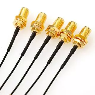 Sma สายเคเบิ้ลเชื่อมต่อ Female to uFL/u.FL/IPX/IPEX RF หรืออะแดปเตอร์เชื่อมต่อโคแอ็กซ์ RG178 Pigtail Cable 1.13 มม.