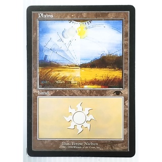 MTG Card Black Core - Vintage Set - Land - Plains (Magic: The Gathering - English Proxy Card)