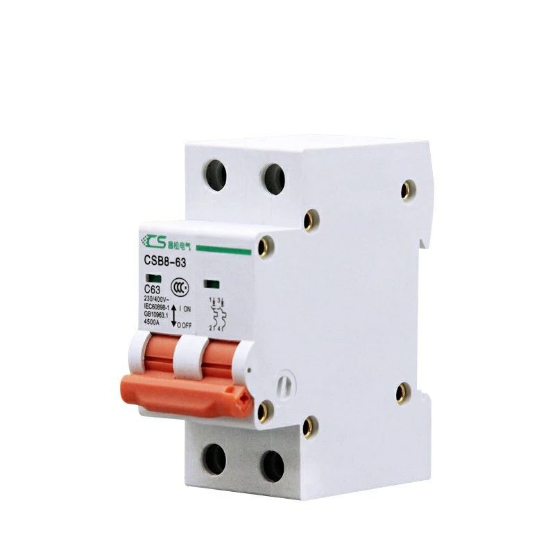 140 บาท เบรกเกอร์ดีซ 16/32/63 แอมป์ 500v  breaker โซลล่าเซลล์ และแบตเตอรี่ DC Air switch photovoltaic circuit breaker16A 32A 63A Home Appliances