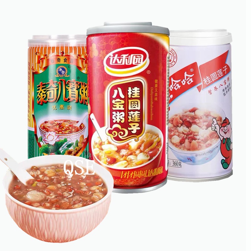 โจ๊กเมล็ดธัญญาพืช (达利园八宝粥)ขนาด360g พร้อมทาน เป็นอีกเมนูอาหารที่ได้ทั้งอร่อยและมีประโยชน์อย่างลงตัว รสชาติหอมอร่อยกลมกล่อ