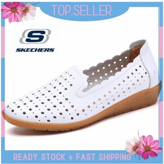 [พร้อมส่ง] *Skechers__go Walk Arch Fit รองเท้าแตะโลฟเฟอร์ ส้นแบน แบบสวม สําหรับผู้หญิง ผู้ชาย