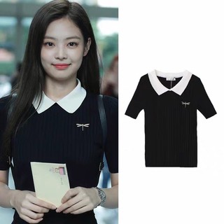 Preorder เสื้อแบบเจนนี่ Jennie Blackpink