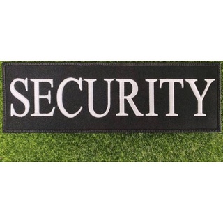 อาร์ม SECURITY (แบบผ้าและตีนตุ๊กแก)