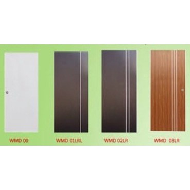 ประตู ชุดบานประตู UPVC 70x200 ใช้สำหรับภายนอก/ภายใน