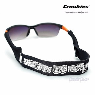 สายคล้องแว่น Croakies XL รุ่น N-Grained Prints Killer Whale Eagle