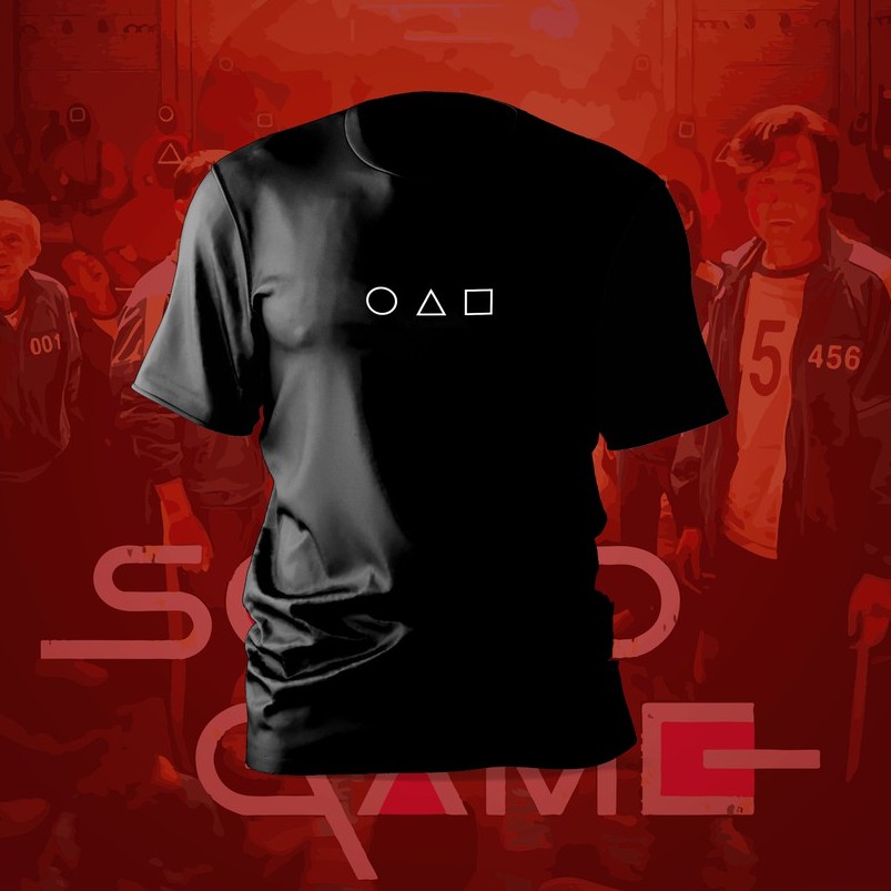 เสื้อยืด COTTON SQUID GAME EDITION