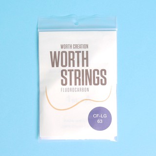 Worth CF-LG Clear Ukulele Strings - Double Packสายอูคูเลเล่ ยี่ห้อเวิร์ท