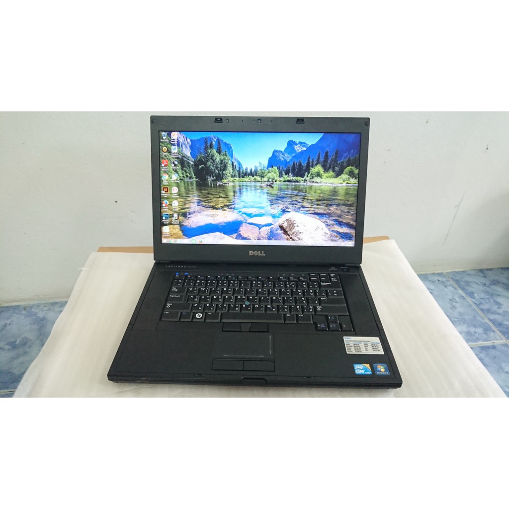 โน๊ตบุ๊ค Notebook Dell Latitude E6510 จอใหญ่ FullHD แบตใหม่