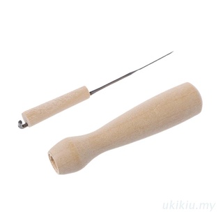 UKI  Felting Needle Wooden Handle Holder DIY Tool For Creativ Craft