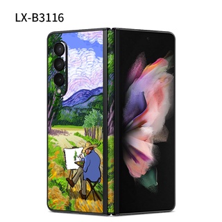 50-[สติกเกอร์น่ารัก ปรับแต่งได้] สติกเกอร์ฟิล์มป้องกันรอย สําหรับ Samsung Galaxy Z Fold 4 Fold 3 Fold 2 Fold 1