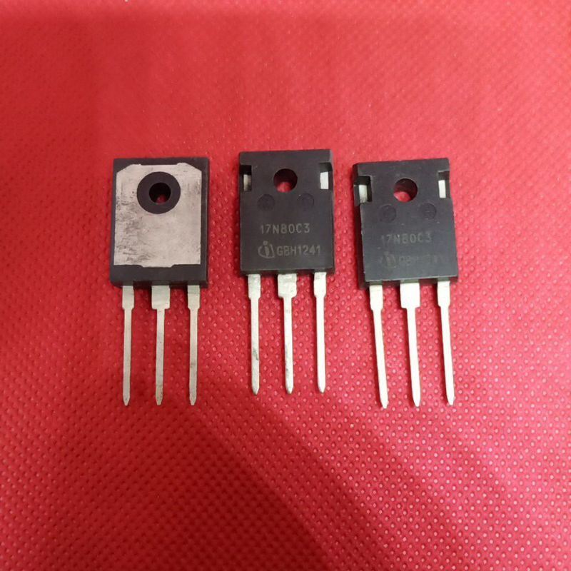 17N80C3  มอสเฟต  17A800V.     TO. 247.  N-CHANNEL SILCON POWER. MOSFET