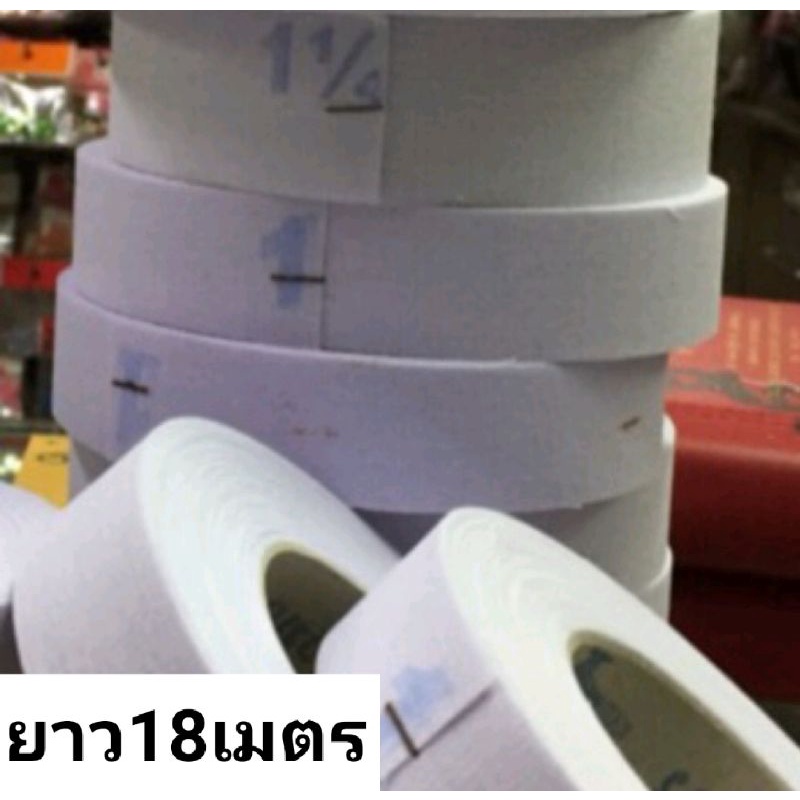 หูกระโปรงผ้าเคมีทำขอบสำเร็จรูป(ขายเป็นม้วน) ผ้าขอบเข็งสำหรับทำสายเข็มขัด (ขายเป็นเมตร)เคมีทำขอบ