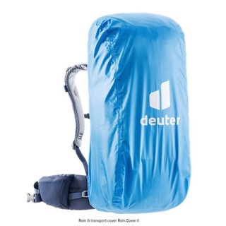 ผ้าคลุมเป้ deuter รุ่น Raincover II โลโก้ใหม่ ปี 2021 สีฟ้า Cool Blue , สีเขียว Neon