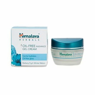 Himalaya Oil Free Radiance Gel Cream 50 g หิมาลายา ออยฟรี เรเดี้ยน เจลครีม ฟื้นฟูผิว [1 กล่อง] 17991