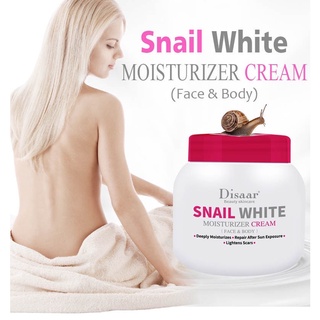 ครีมหน้าใส ครีมผิวขาว Snail White Moisturizer Cream (Face &amp; Body) 250ml.