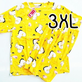 **3XL**ชุดนอน ไซส์ใหญ่ 3XL น่ารัก ผ้านิ่มๆ ฟรีไซส์ อก 46 นิ้ว เอวยืดสุดถึง 46 นิ้ว ผู้หญิง สาวอวบ ใส่แล้วน่ารัก