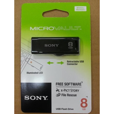 Sony 8GB USB Flashdisk / sony Flashdisck - ของแท้ 100%