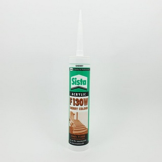 Sista ยาแนวอะคริลิคสีไม้ (สีเชอร์รี่) 300 มล F130W