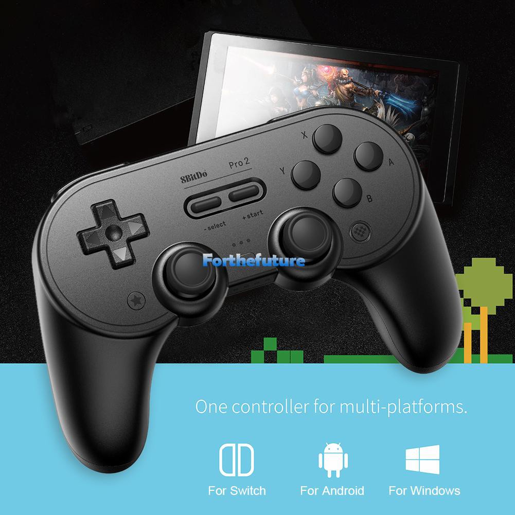 Ready 8bitdo Sn30 Pro 2 เกมแพดควบค มเกมแบบไร สายเช อมต อบล ท ธส าหร บ Pc สว ทช Shopee Thailand