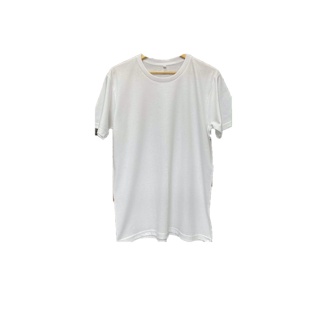 iTD เสื้อเปล่า เสื้อยืดสีพื้น เสื้อคอกลม (สีขาว) ผ้า cotton 100% c20 เนื้อหนา ขาว S/M/L/XL/2XL/3XL