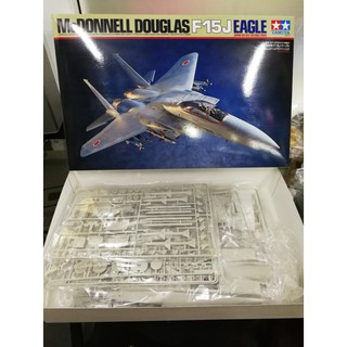 โมเดลเครื่องบินประกอบ Tamiya 1/32 TA60307 McDonnell Douglas F-15J Eagle Japan Air Self Defence Force