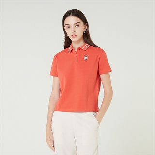 GIORDANO เสื้อโปโล ผู้หญิง Womens Boyfriend Polo 05311301