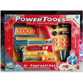 ชุดเครื่องมือช่าง POWER TOOLS ของเล่นเด็ก