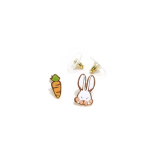 ต่างหูกระต่ายหูยาว (Farm Rabbit Earring)