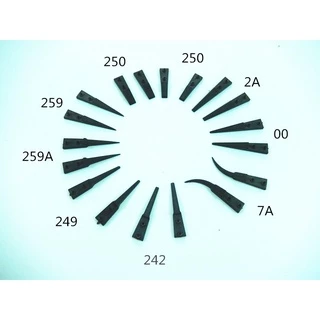 พลาสติกป้องกันไฟฟ้าสถิตย์หัวเปลี่ยนตรงข้อศอกแหนบแหนบสแตนเลส ESD-259A/7A/00/250/249