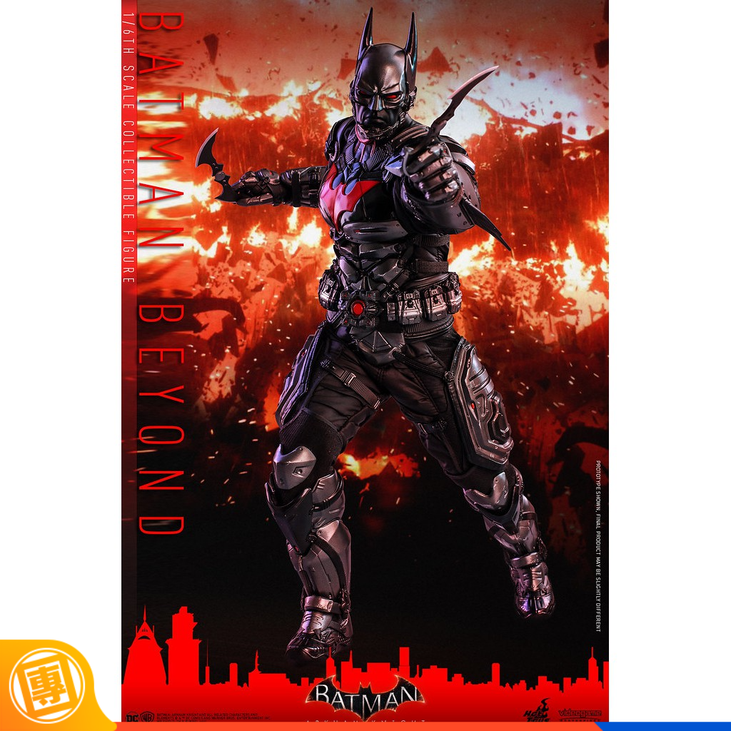 BEYOND Hot Toys HT Vgm39 Batman : Arkham Knight 1 / 6Th Scale Batman โมเดลตุ๊กตาของเล่นสําหรับเด็ก