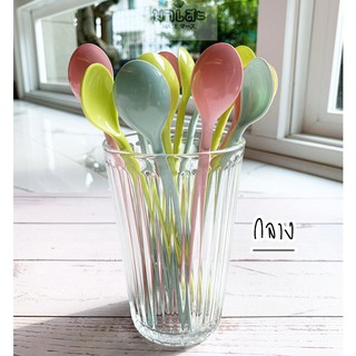 ช้อนเมลามีน ขนาดกลาง อย่างหนา!!