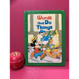 Words that Do Things คำศัพท์ภาษาอังกฤษ ภาษาอังกฤษสำหรับเด็ก เรียนภาษาอังกฤษ ศัทพ์อังกฤษ หนังสือมือสอง