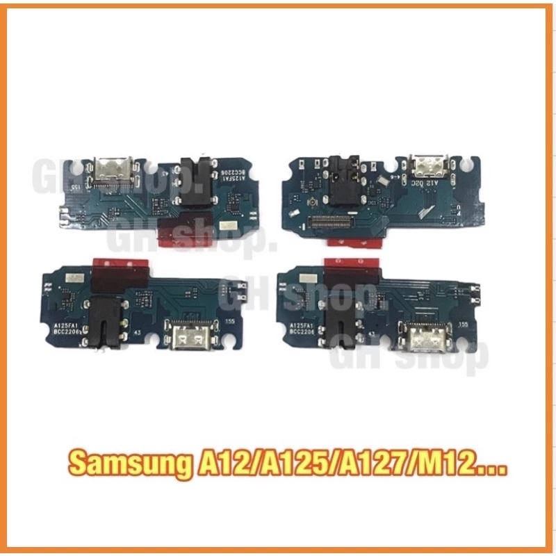 แพรชุดชาร์จ Samsung A12/A125/A125F/A127F/M12…แผงชาร์จ มีไมค์