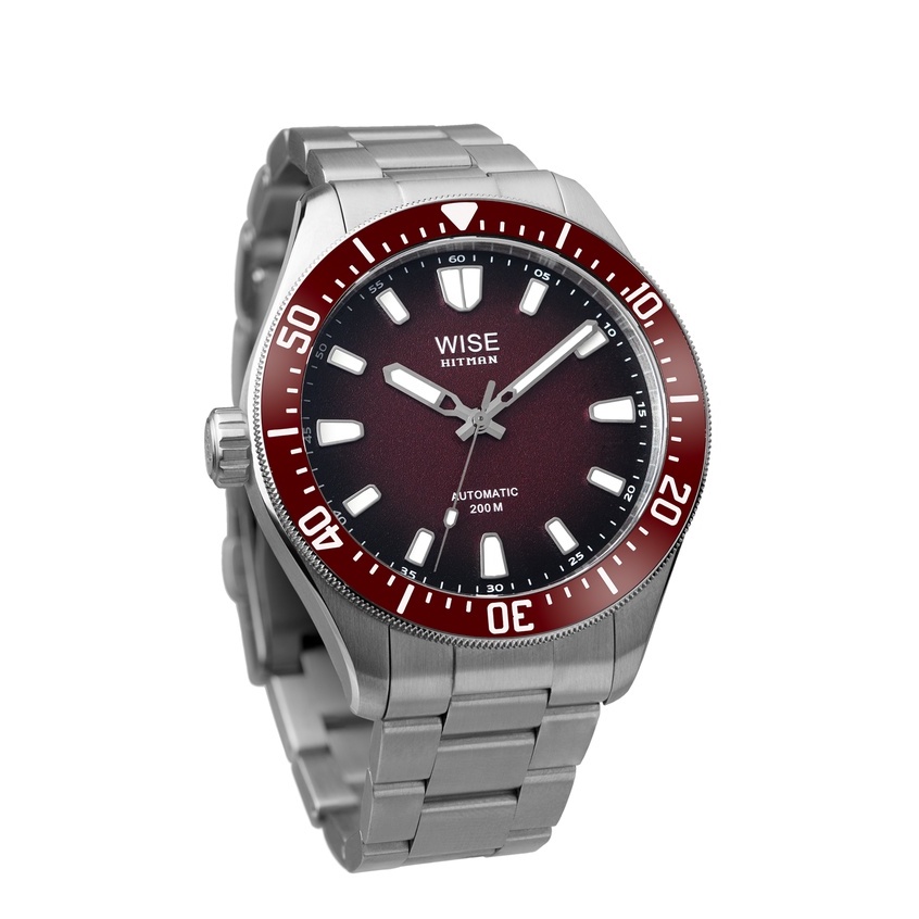 WISE รุ่น HITMAN Automatic 200 m. นาฬิกาผู้ชาย รหัส HIT55 No date (ระบุ ...