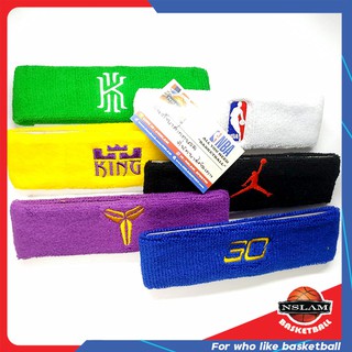 HEADBAND NBA ✧Jordan ✧Curry ✧Kyrie Irving ✧KOBE ✧LeBron James ผ้ารัดกันเหงื่อ ✅พร้อมส่งไทย เร็วสุดภายใน2วัน✅