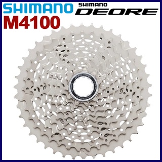 Shimano DEORE CS M4100 เฟืองคาสเซ็ต 10 ความเร็ว 11-42T 11- 46T สําหรับจักรยานเสือภูเขา Shimano M7000