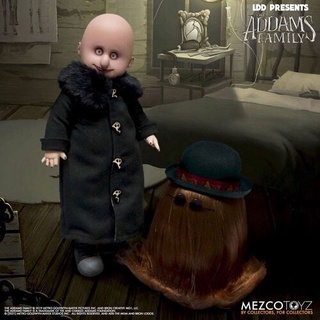 The addams Family Linving Dead Dolls Fester &amp; It Action figure set 25cm MEZCO (แท้)