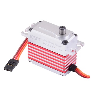 เซอร์โวใส่ฮอ/เครื่องบินยี่ห้อKST BLS915 V2.0 25kg 0.07sec Brushless High Voltage Metal Gear Digital Servo For 550-700