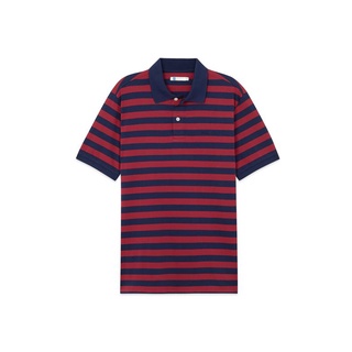 AIIZ (เอ ทู แซด) - เสื้อโปโลผู้ชาย ลายทาง  Men's Striped Polo Shirts