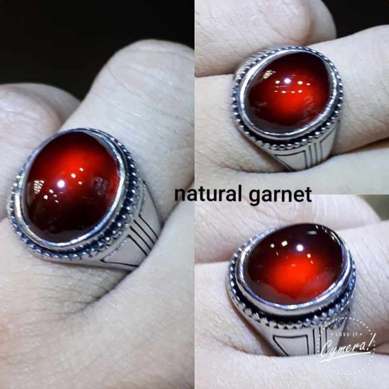 GARNET RING STONE***