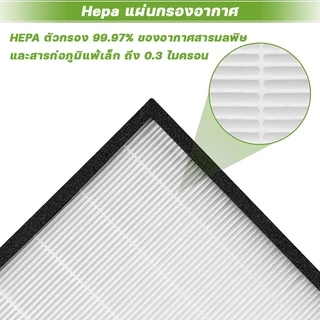แผ่นกรองอากาศ Tefal รุ่น PT2530 PT2530F0 ไส้กรอง HEPA Filter H13 สำหรับเครื่องฟอกอากาศ ทีฟาว