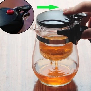 กาน้ำชงชา มีที่กรองสแตนเลส ถ้วยชากา กากรองชาขนาดน้ำชา 750ml Glass teapot