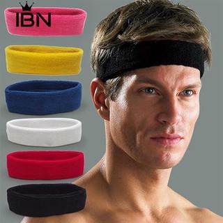 * Unisex กีฬาโยคะฟิตเนสยืด Sweatband Headwear ผม Band