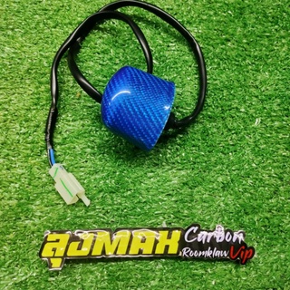 คาร์บอน แท้ ไฟส่องป้าย น้ำเงิน new nmax aerox อื่นๆ ลุงmax carbon