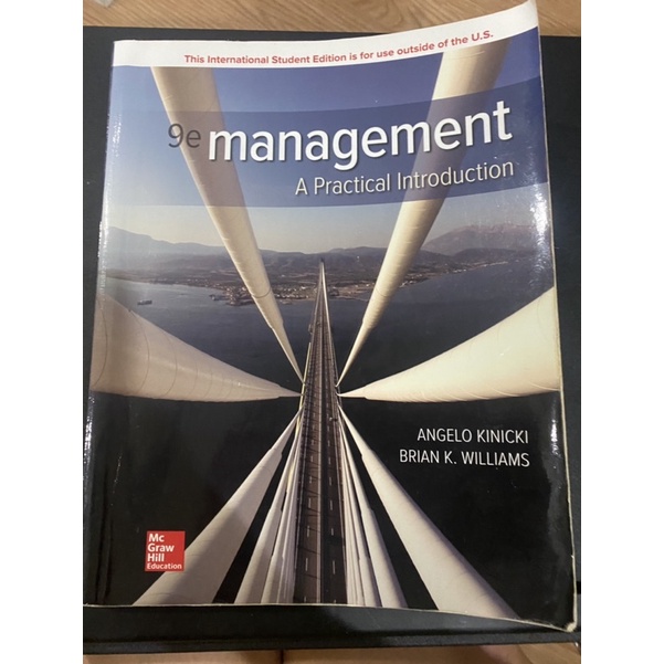 Textbook มือสอง Management: A practical Introduction 9e