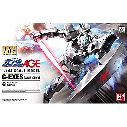 🌞[Direct from Japan] BANDAI SPIRITS Hg Mobile Suit Gundam Age Wms-Gex1 Exes 1/144 Scale Color-Coded Plastic Mod