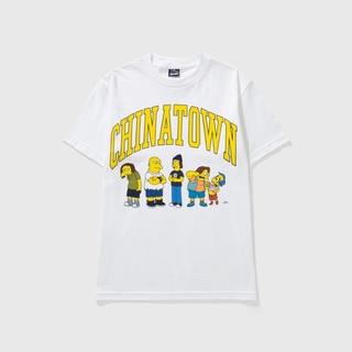 เสื้อยืดแขนสั้น ผ้าฝ้าย พิมพ์ลาย Chinatown Market Chinatown สําหรับผู้ชาย