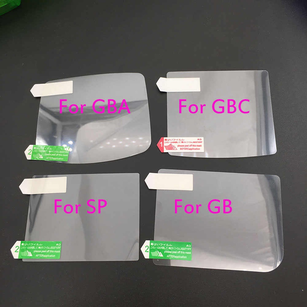 [GB]  ฟีล์มจอ กันรอย สำหรับ GAMEBOY ORIGINAL, Game Boy เกมบอยอ้วน แผ่นกันรอย + แถมฟรีแผ่นเช็ดจอ