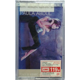 Cassette Tape เทปคาสเซ็ตเพลง Paula Abdul Greatest Hits ลิขสิทธิ์ ซีล